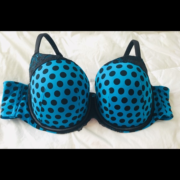 Cacique Other - Cacique Sz 44C Teal/Black Bra